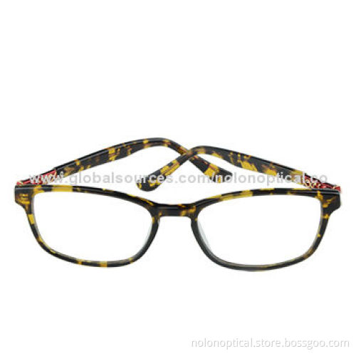 Tortoise Shell Black Eyeglass Frame, 52mm